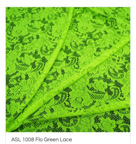Flo green lace