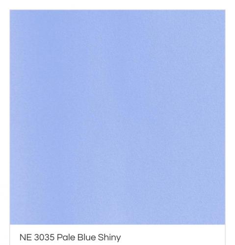 PALE BLUE SHINY