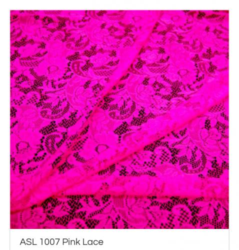 Pink lace