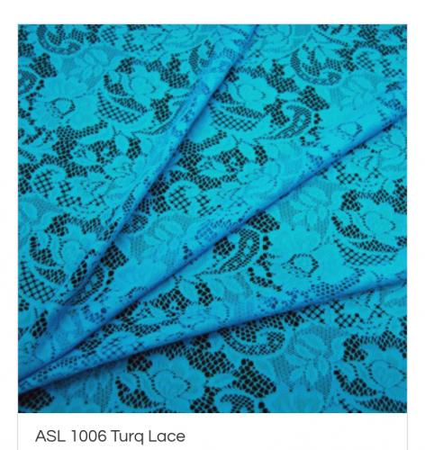 Turquoise lace