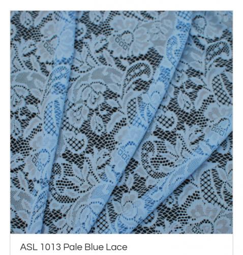 pale blue lace